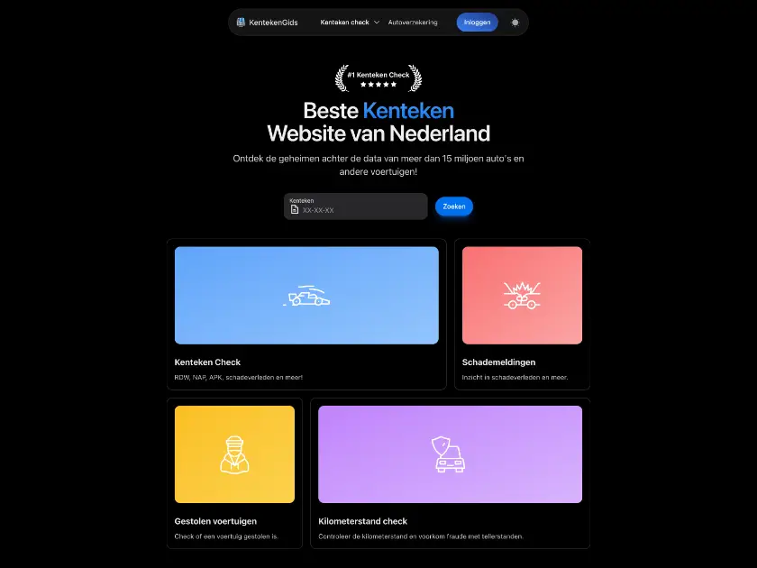 Kenteken Gids product image