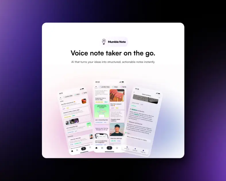 Mumble Note product image