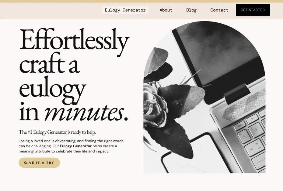 Eulogy Generator product image