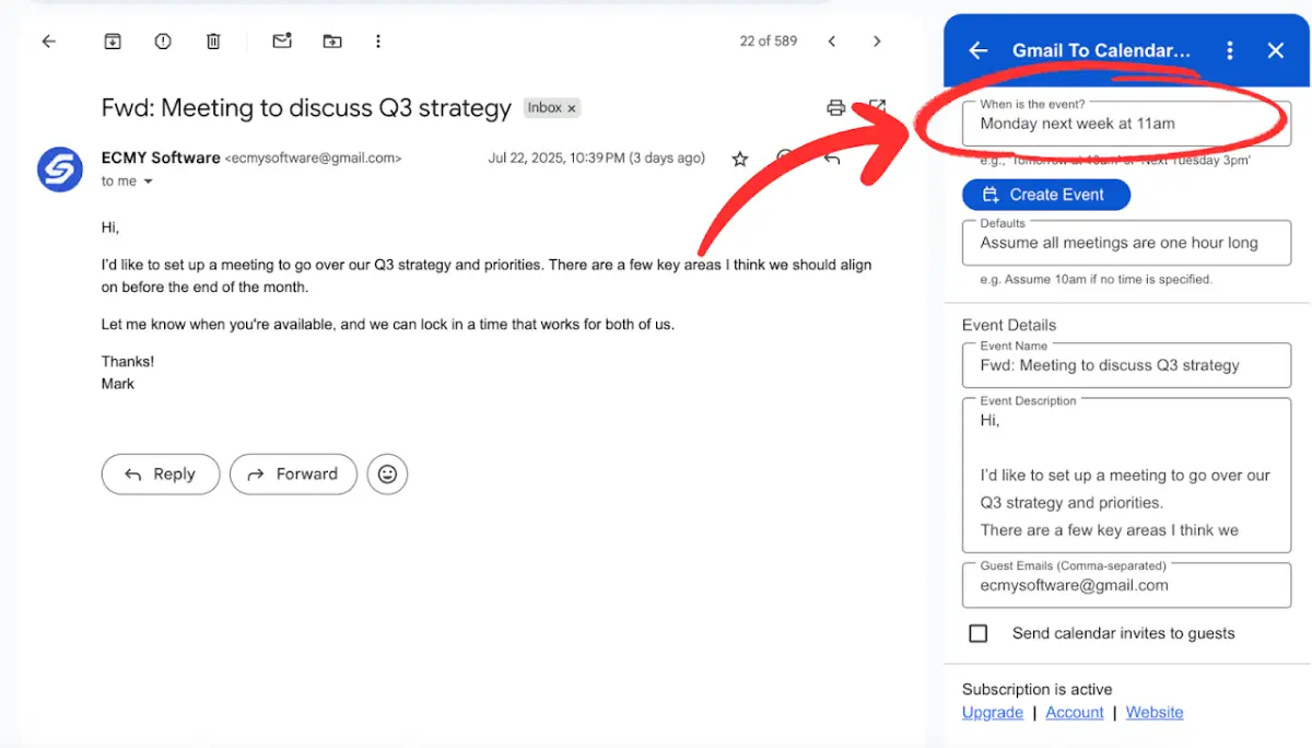 Gmail To Calendar AI image number 21