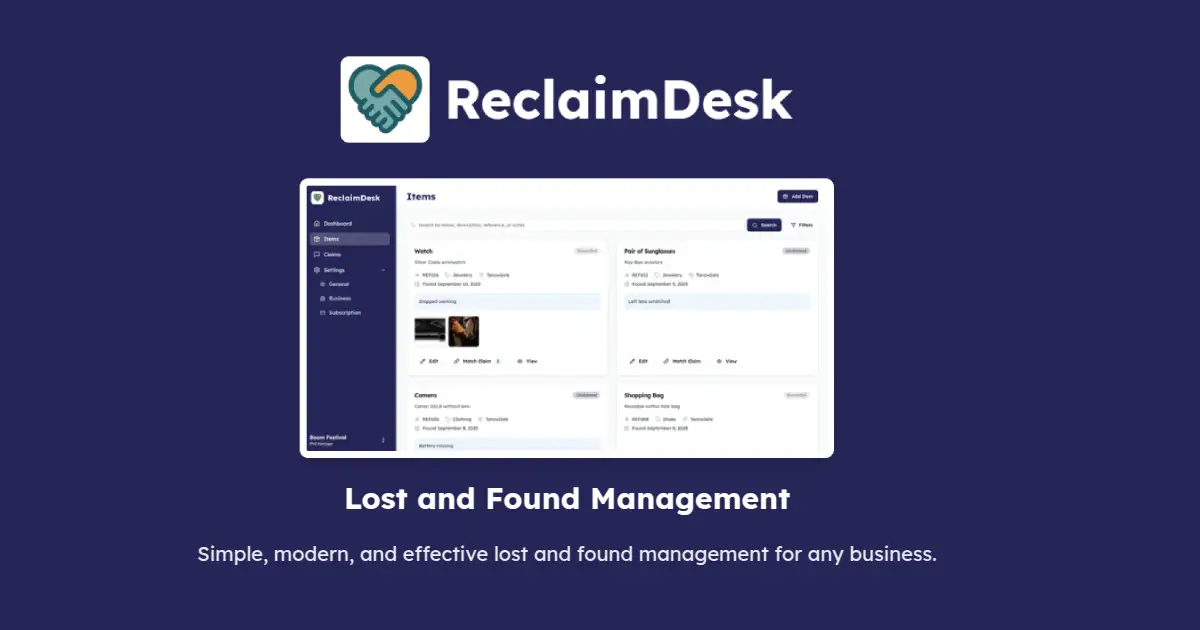 ReclaimDesk image number 01