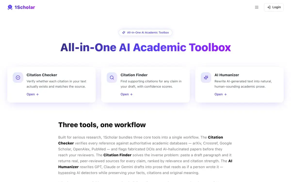 1Scholar product image