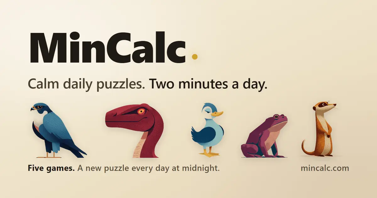 MinCalc image number 01