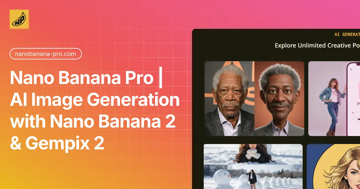 Nano Banana product image