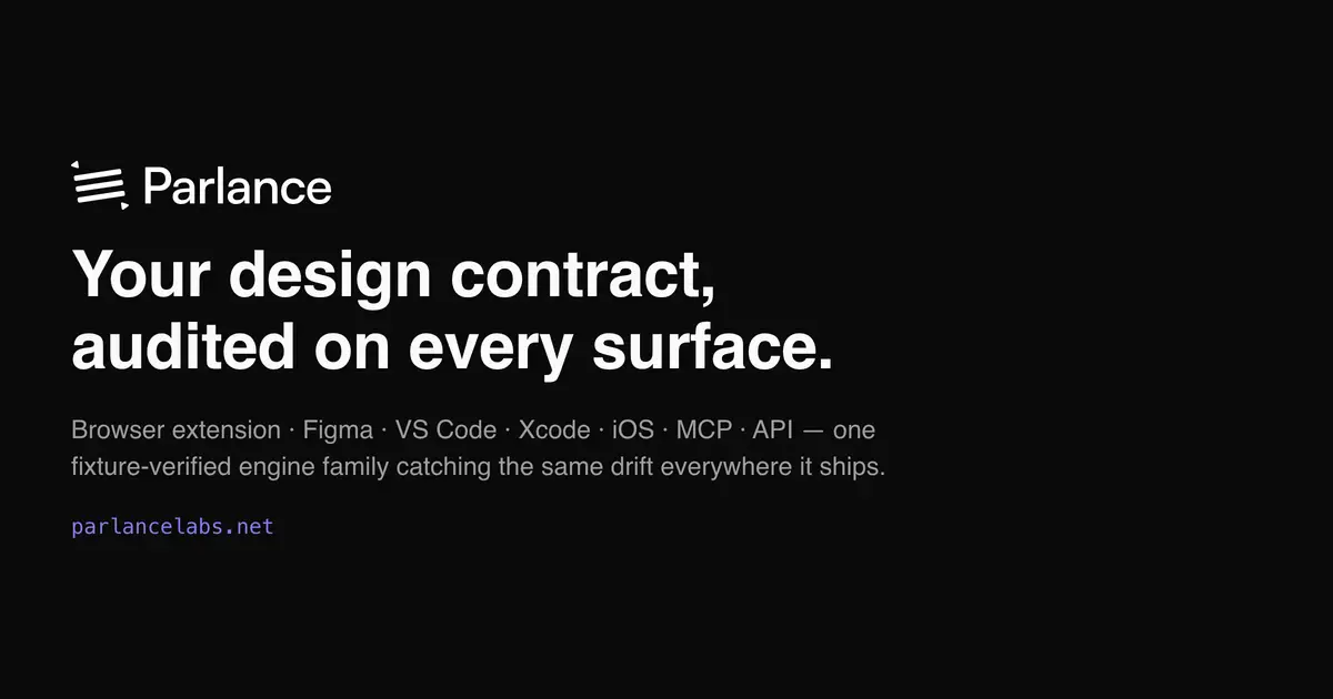 Parlance product image