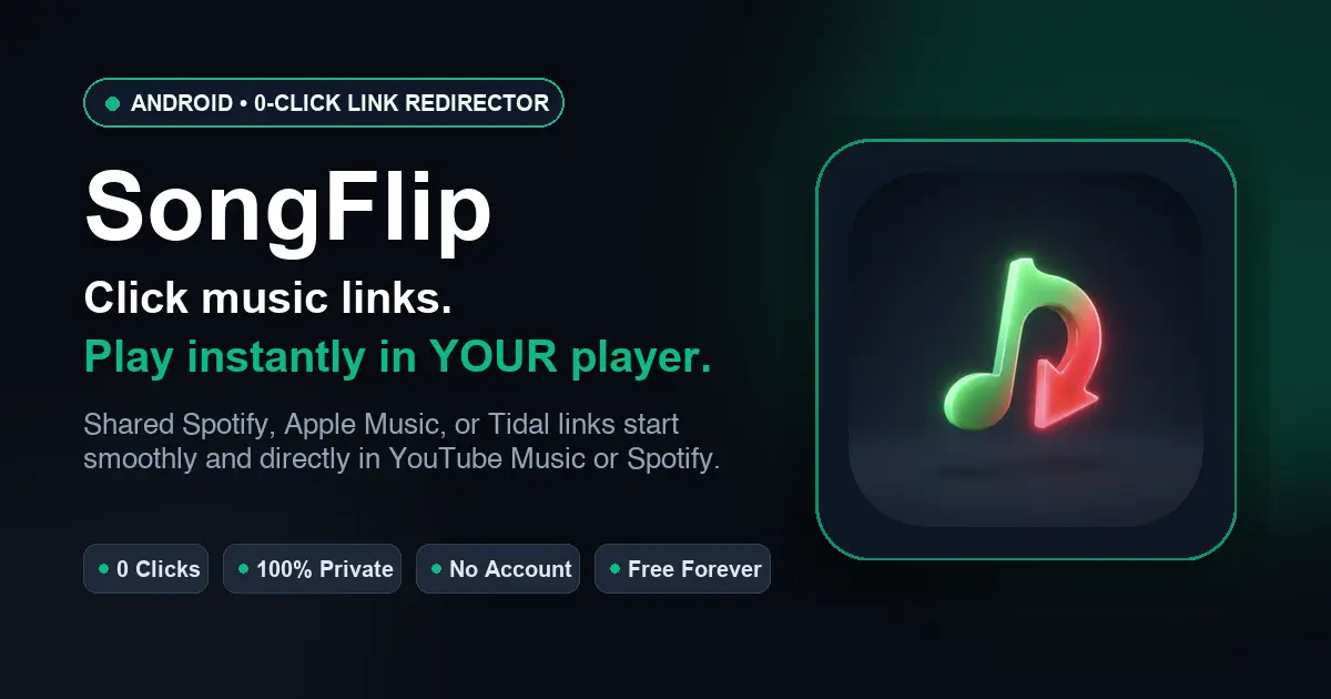 SongFlip Music Redirector image number 11