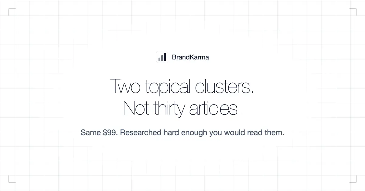 BRAND KARMA product image