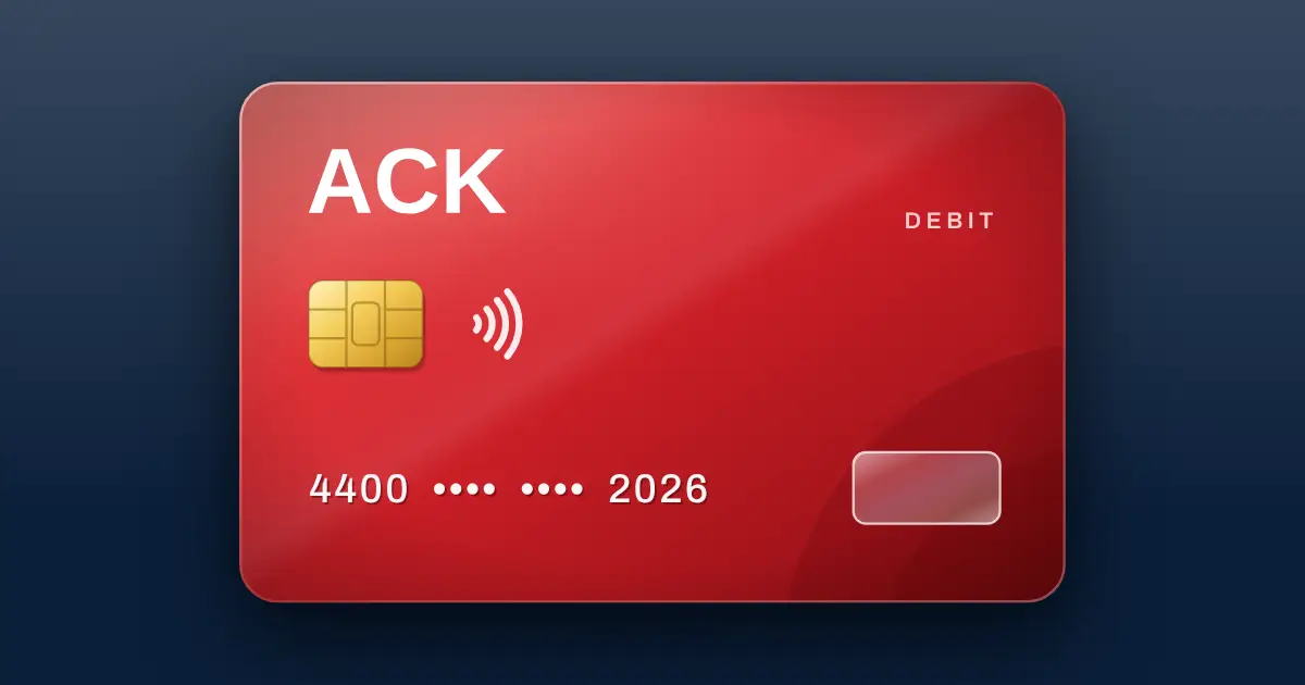 ACK card product image