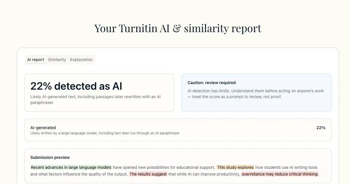 AI Turnitin Checker image number 11