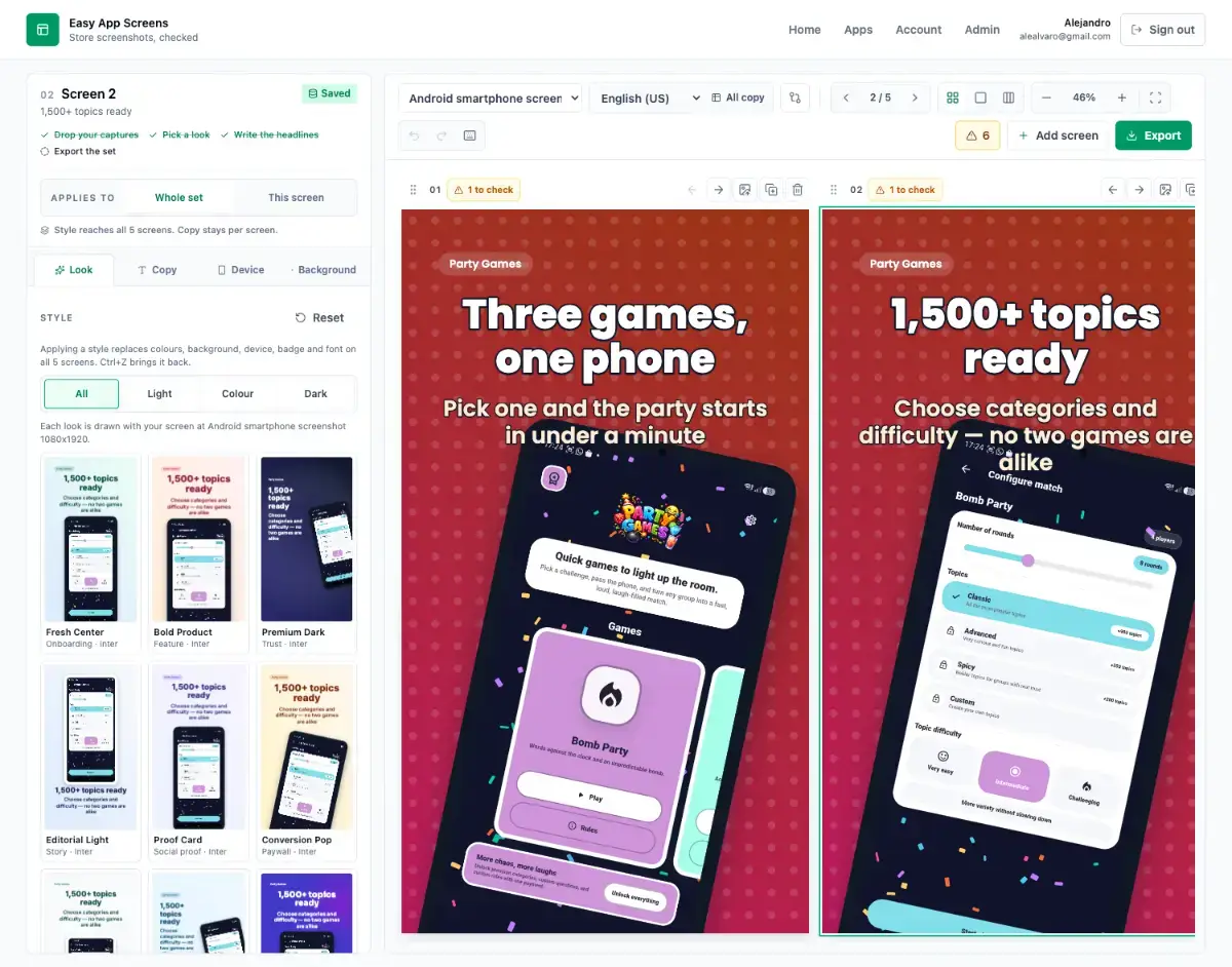 EasyAppScreens image number 11