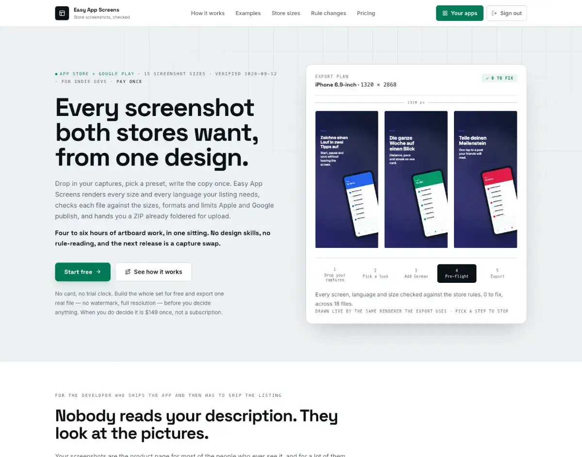 EasyAppScreens image number 01