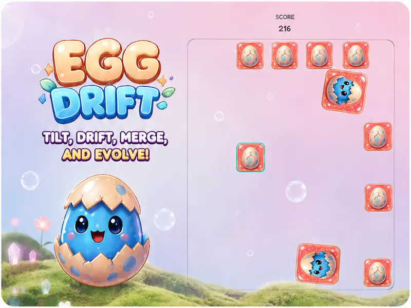 Egg drift image number 01