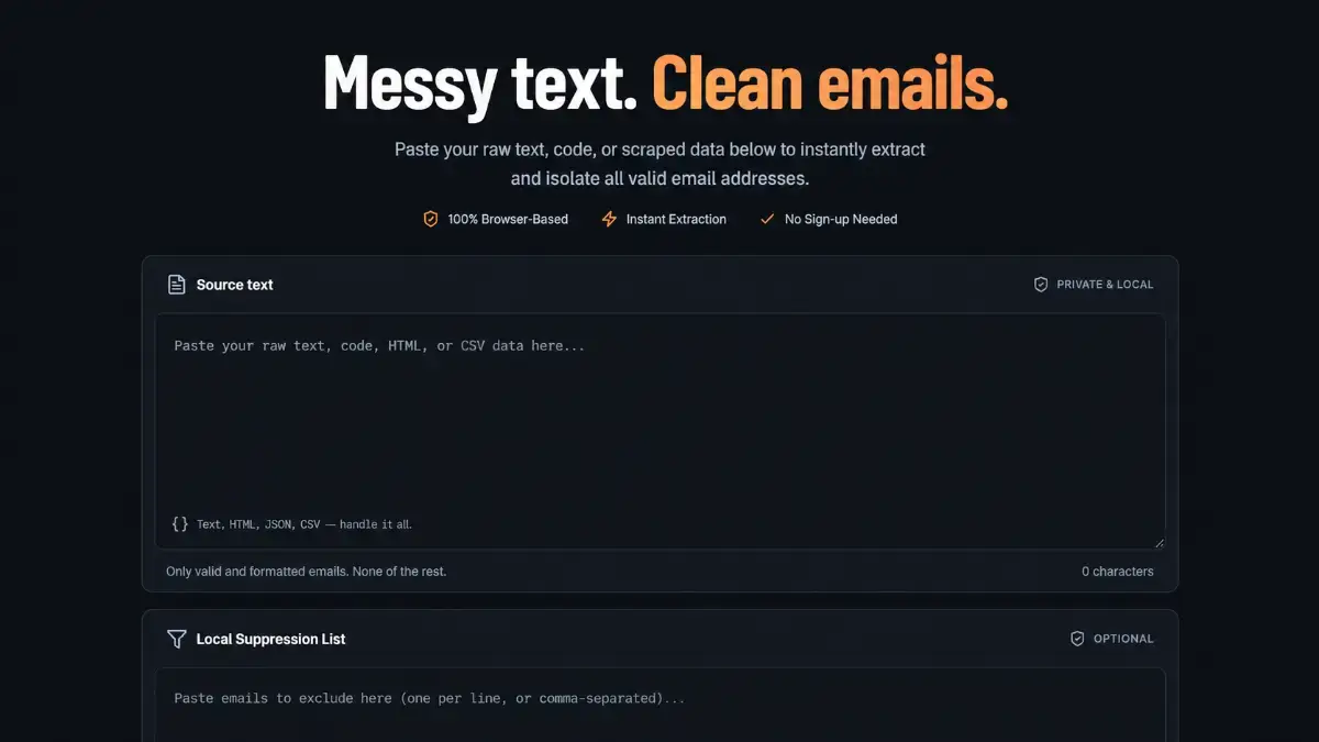 Fast Email Extractor App image number 01