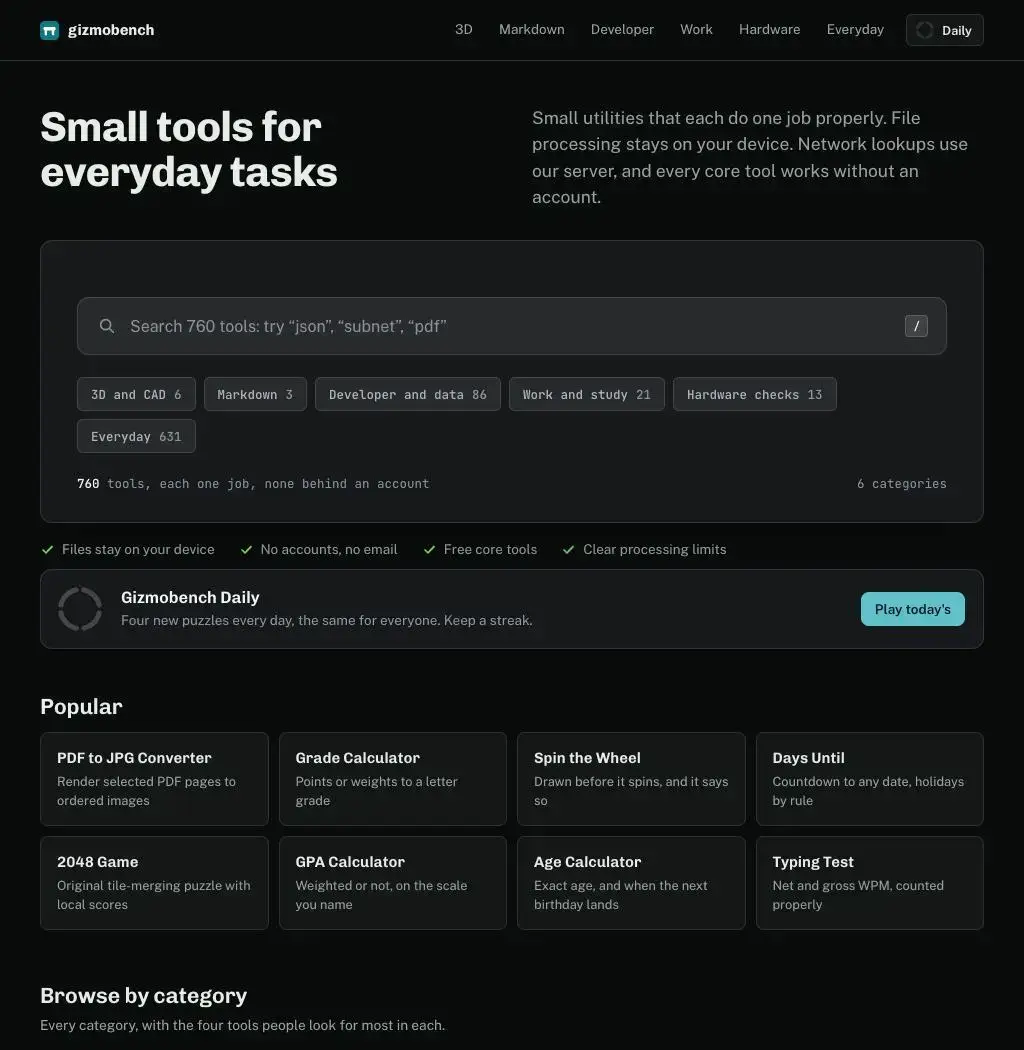 GizmoBench image number 01