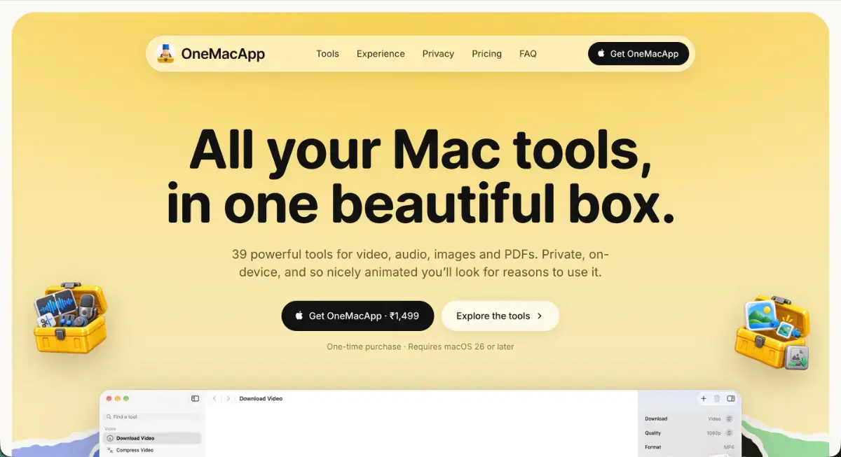 One Mac App product image