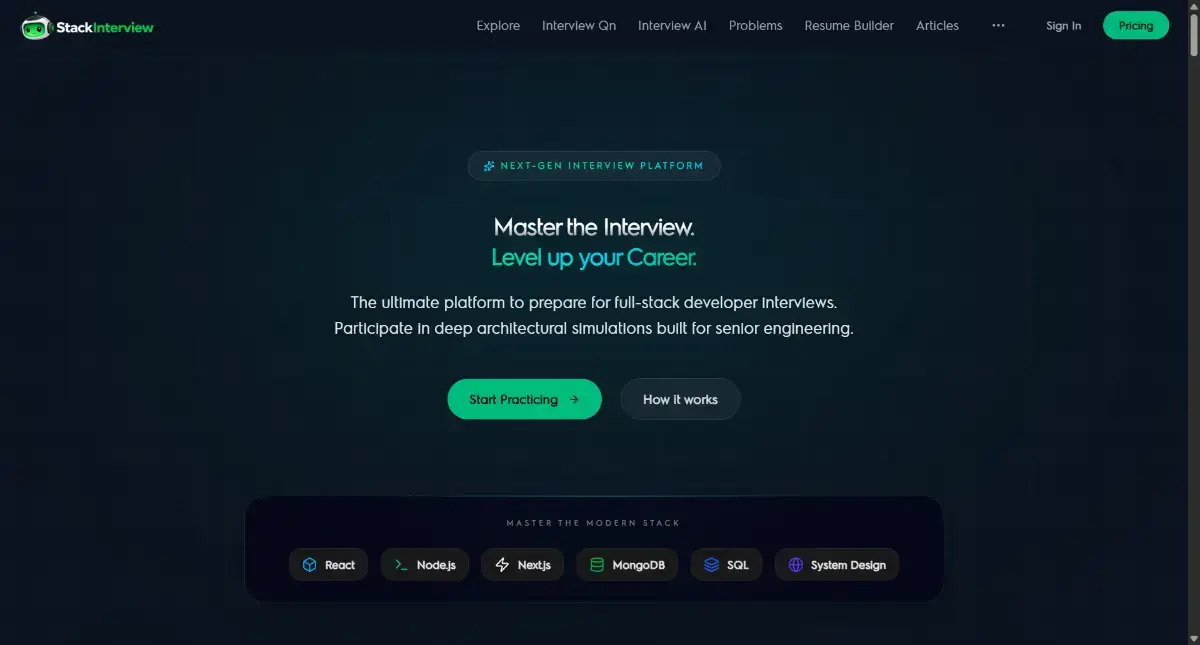 Stack Interview image number 01