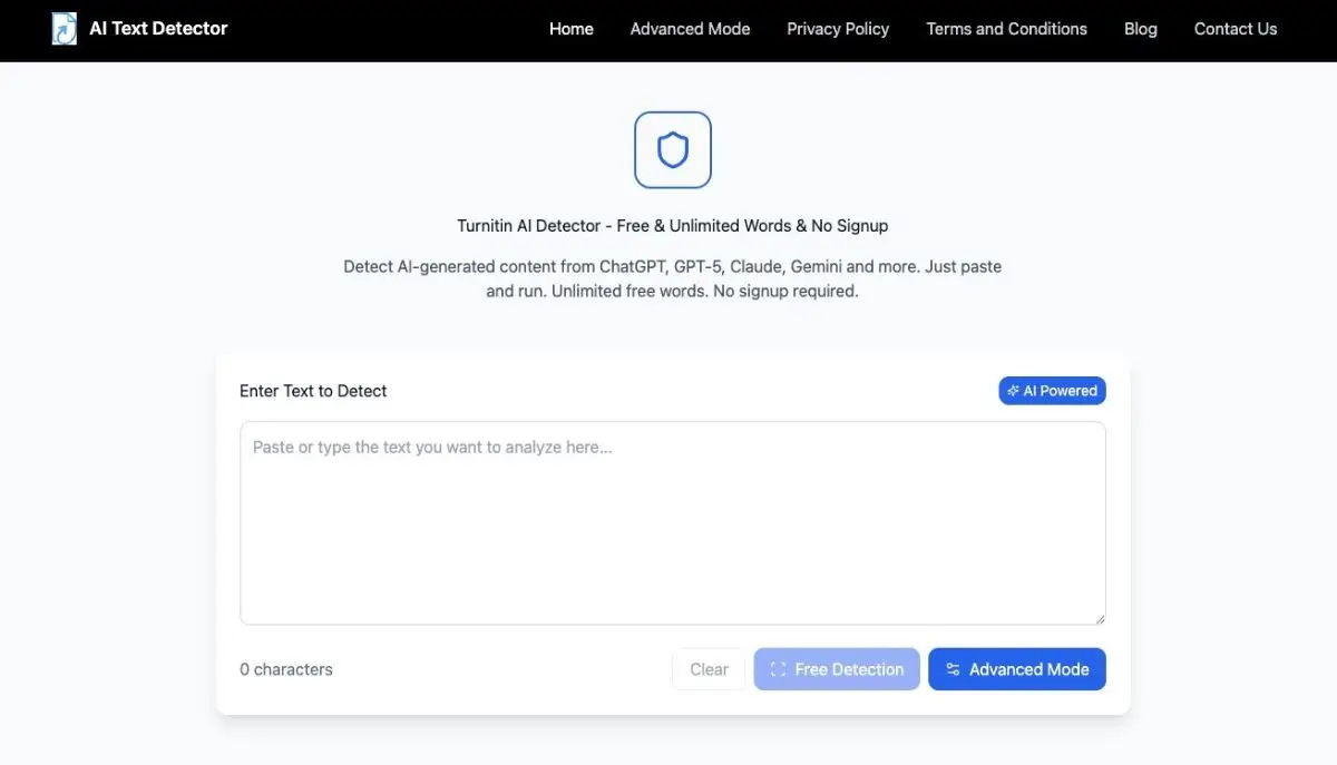 Turnitin AI Detector product image
