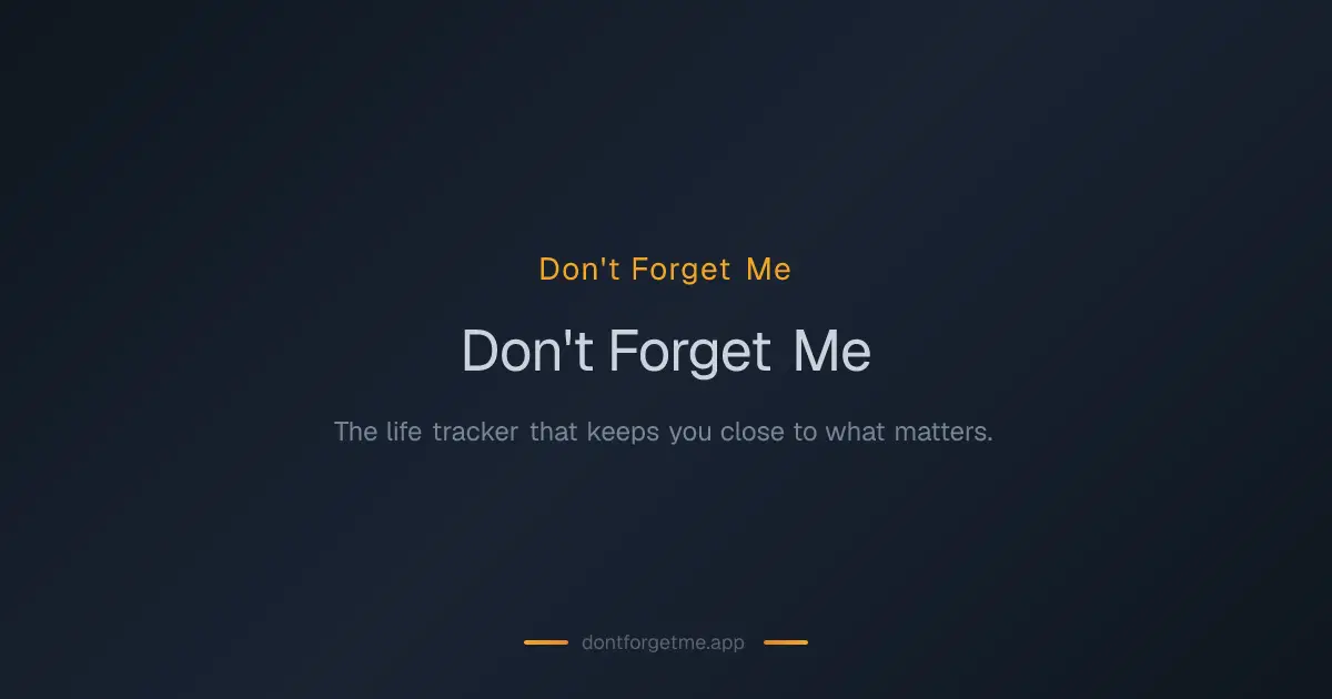 Don't Forget Me image number 01