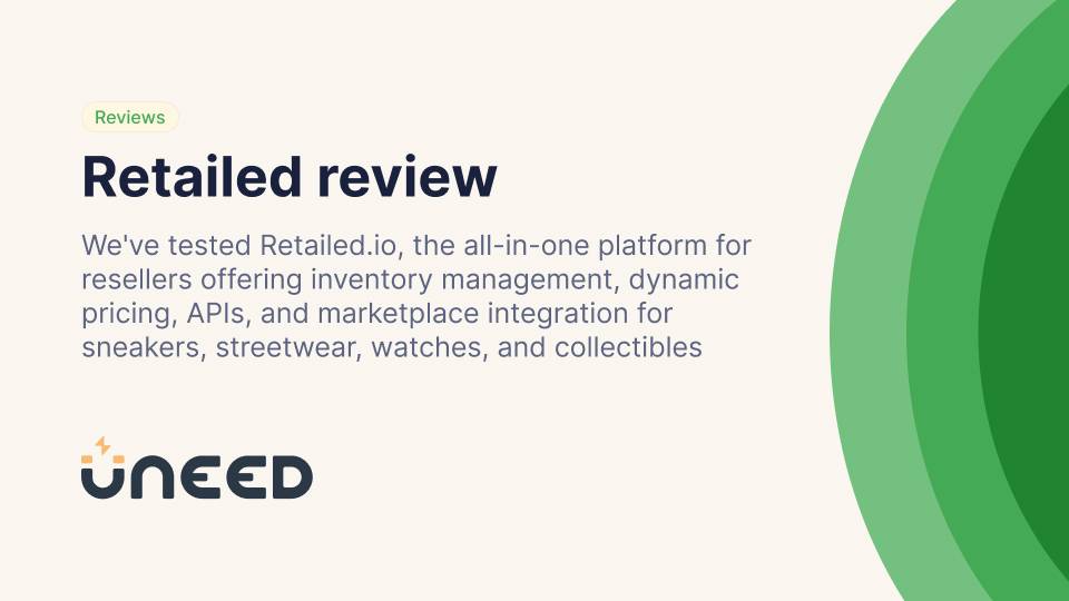 Retailed.io Review - Complete Reselling Platform